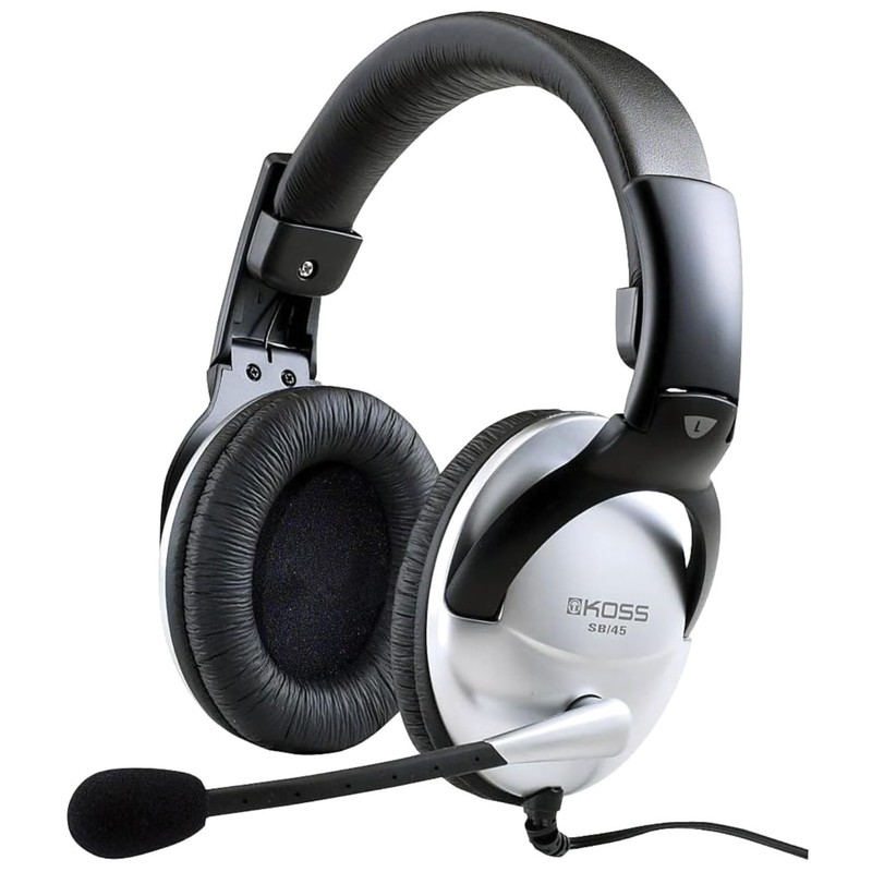 Comfortable On-Ear Gaming Headphones with Foldable Design