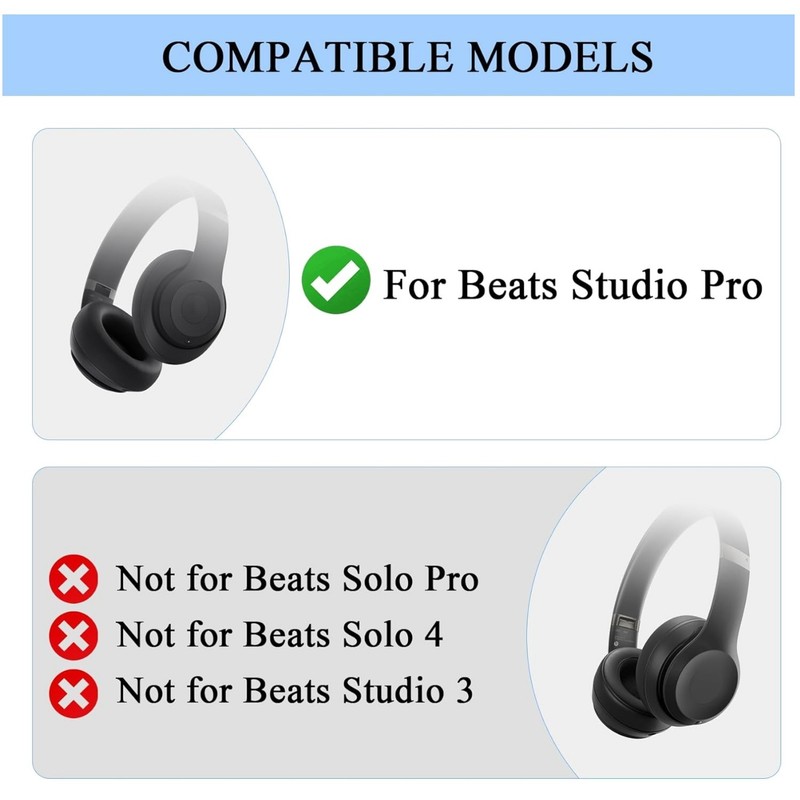 Replacement Headband & Hinge for Beats Studio Pro