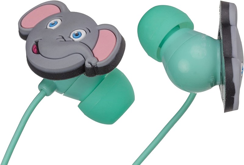 My Doodles Fun Novelty Child Friendly Character In-Ear Headphones (DDELEBUD)