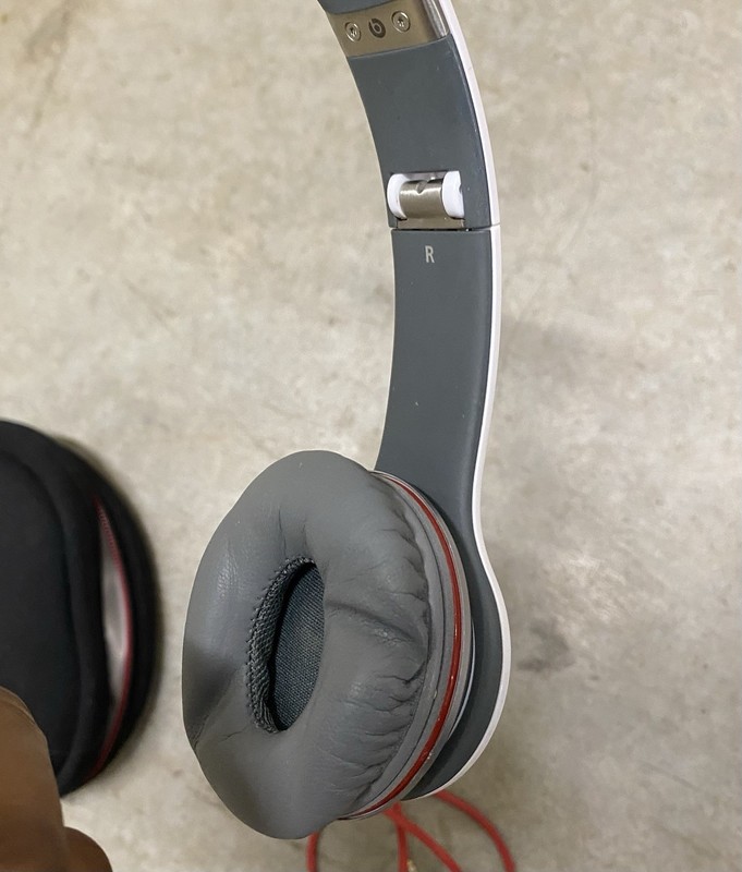Beats by Dr. Dre- Beats Solo HD Wired Headphones-White/Red gallery