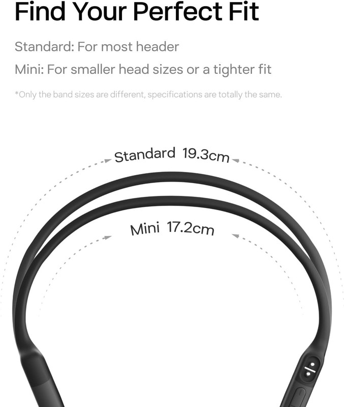 OpenRun Mini-Bone Conduction Headphones,Open-Ear Bluetooth Wireless Sport Hea... gallery