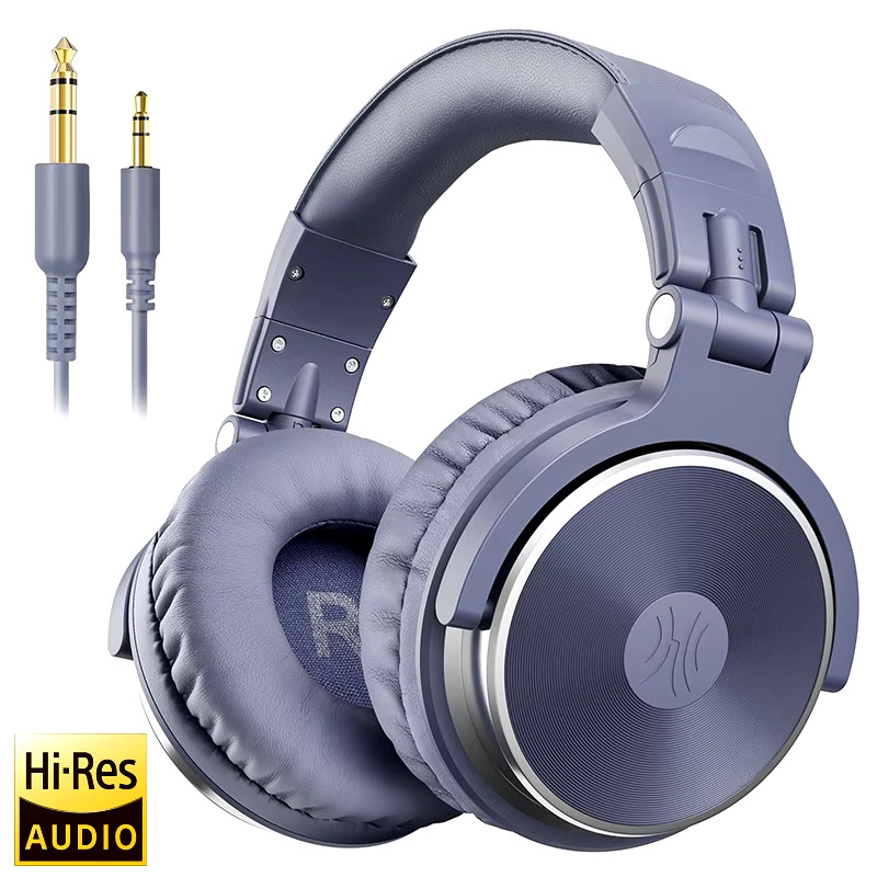 Oneodio Pro Studio Headphones Hi-Res Audio 50mm DJ Monitor Headset 3.5/6.35mm gallery