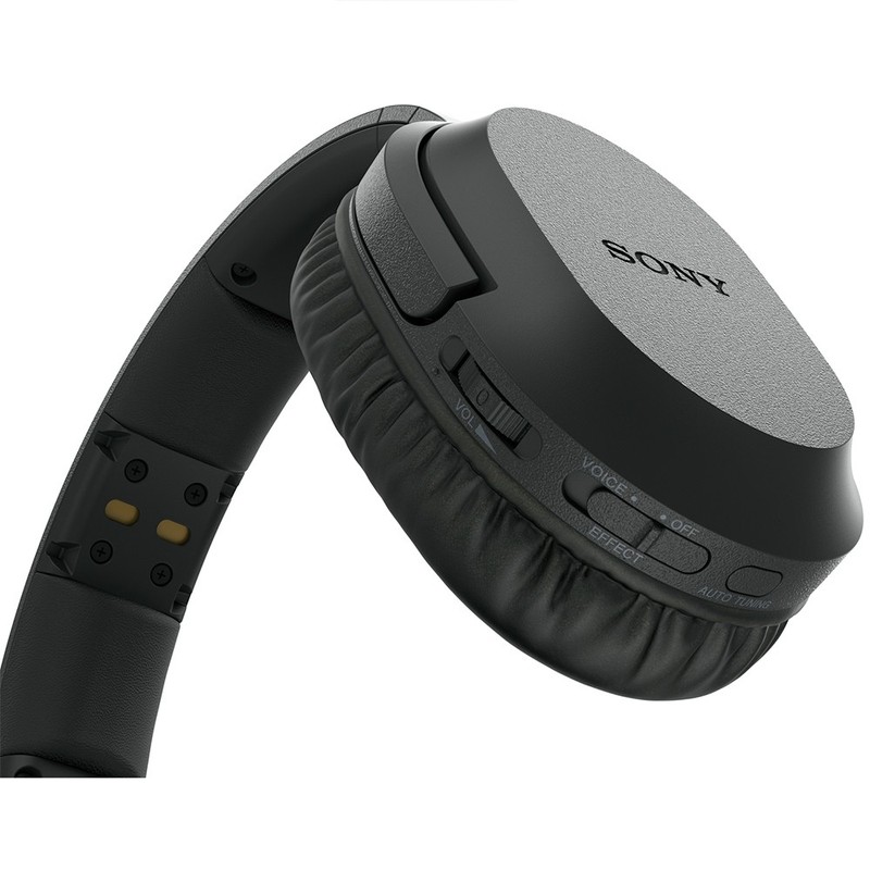 Sony Wireless Home Theater Headphones Black with Case and 1 Year Warranty Bundle gallery
