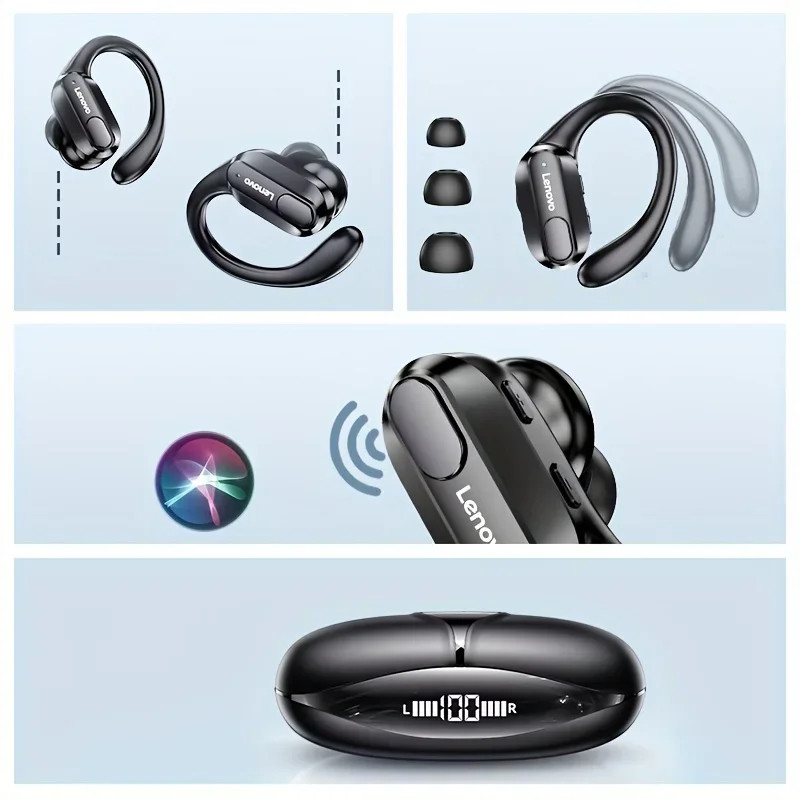 Lenovo XT80 Bluetooth 5.3 Earphones True Wireless Headphones with Mic Button Con gallery
