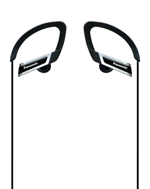 Panasonic RP-HS200-K In-the-ear Clip Type Water Resistant Sport Earphones, Black gallery