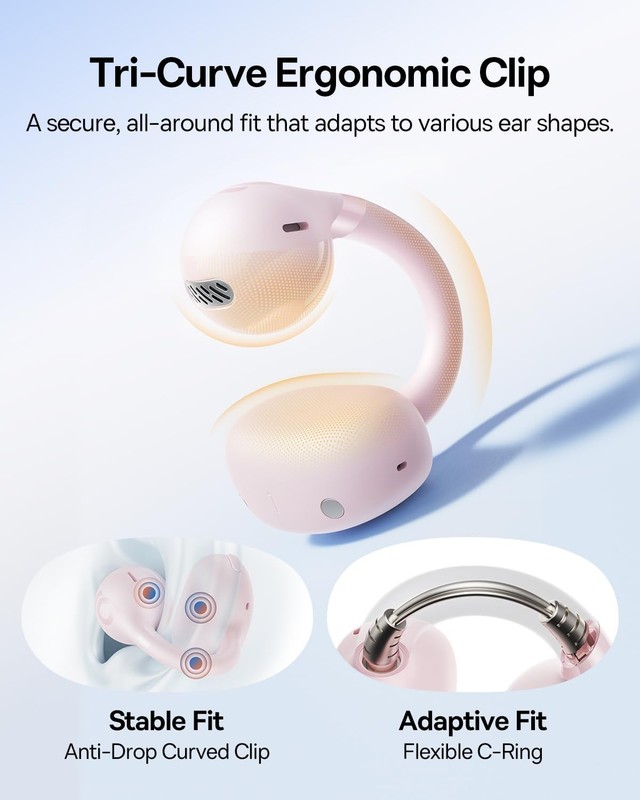 Baseus Bass BC1 Open Ear Clip-On Earbuds 38H gallery