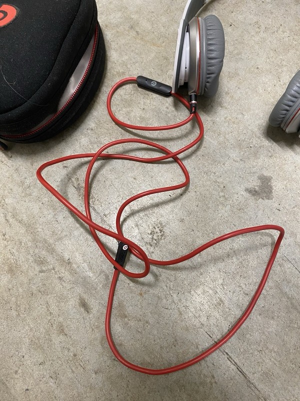 Beats by Dr. Dre- Beats Solo HD Wired Headphones-White/Red gallery