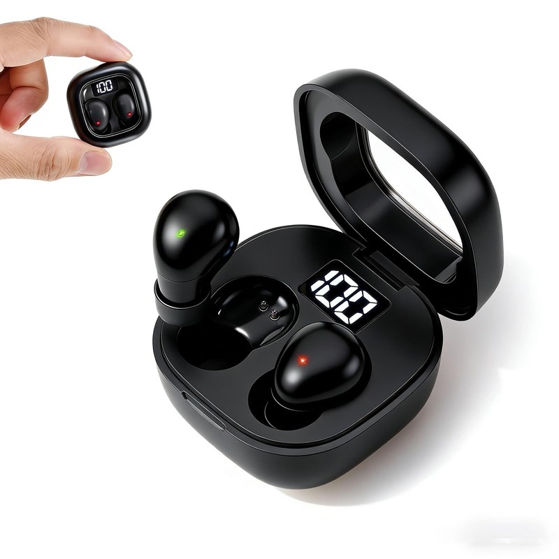 Mini Sleep Earbuds for Side Sleepers, Comfortable Fit UltraLight Bluetooth 5….