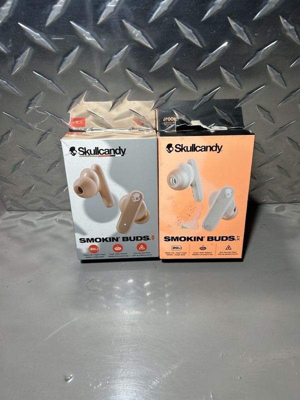 Skullcandy Smokin’ Buds Ear Buds Lot/2