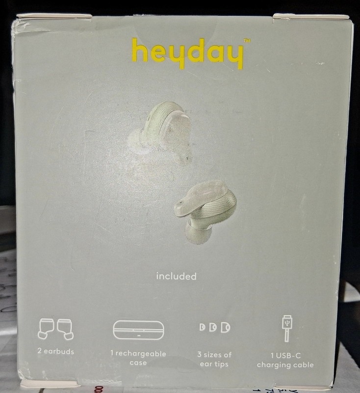 True Wireless Earbuds Active Noise Cancelling – heyday – Translucent Matcha NEW
