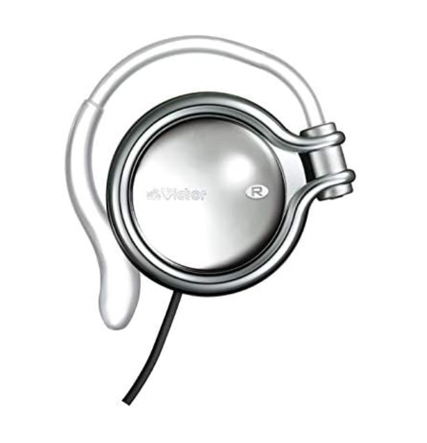 JVC JAPAN Ear Fit Headphone stereo headphones HP-AL102-S Moonstone Silver