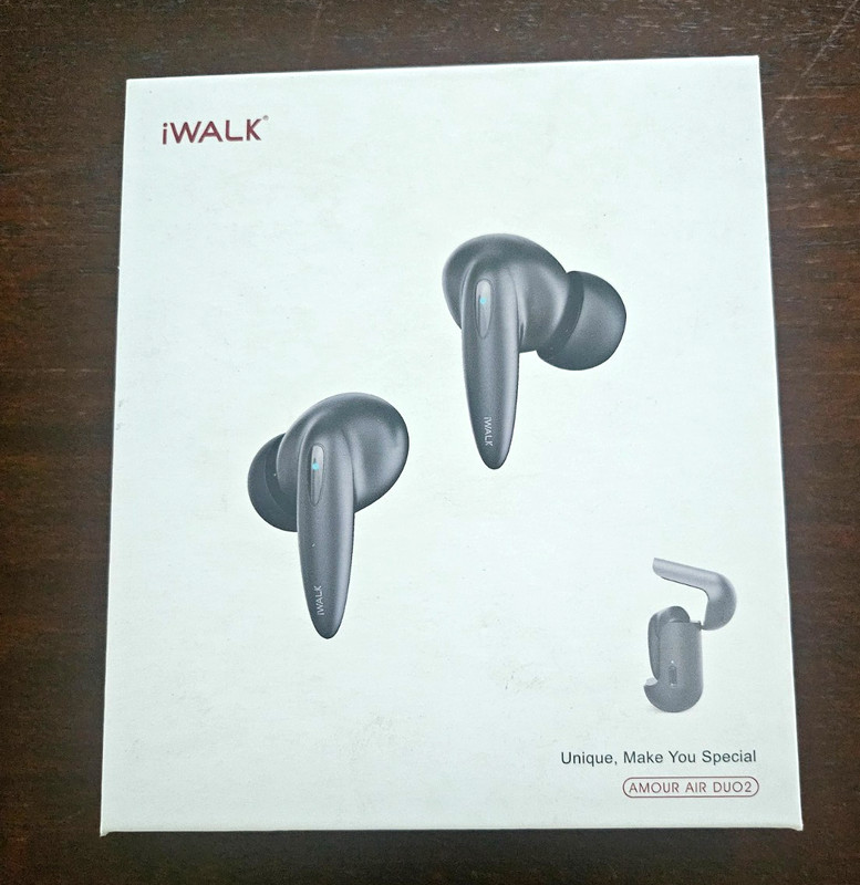 iWalk Amour Air Duo2 Wireless Bluetooth Earphones Ver. 5.0 Black New In Box
