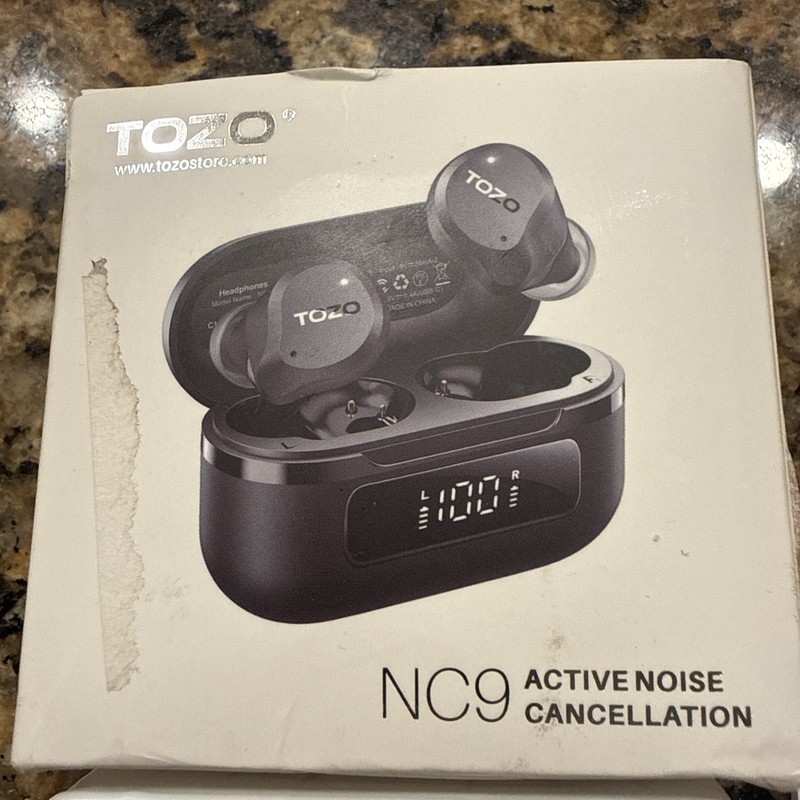 Tozo NC9 Hybrid Active Noise Cancelling Wireless Bluetooth Earbuds