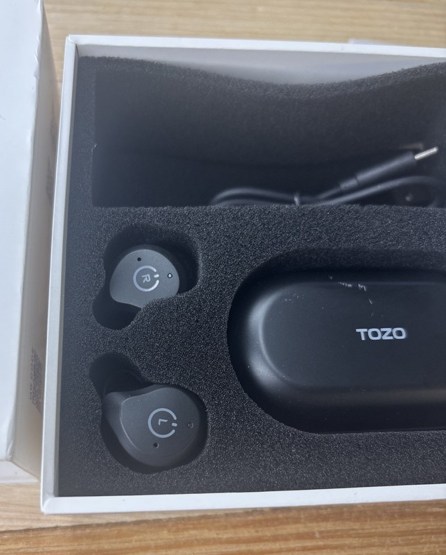 TOZO NC9 Upgraded Wireless Earbuds - Complete Unused - See Pics gallery