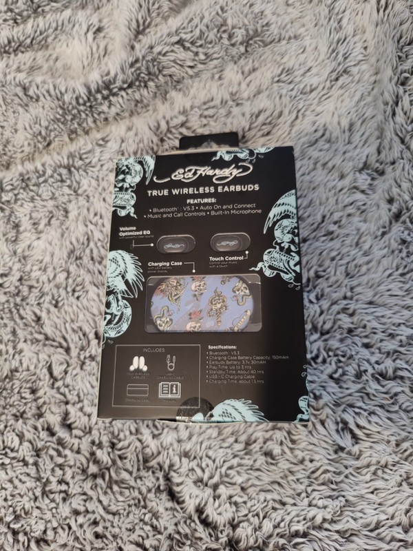 NEW In Box Ed Hardy Wireless Bluetooth Earbuds gallery