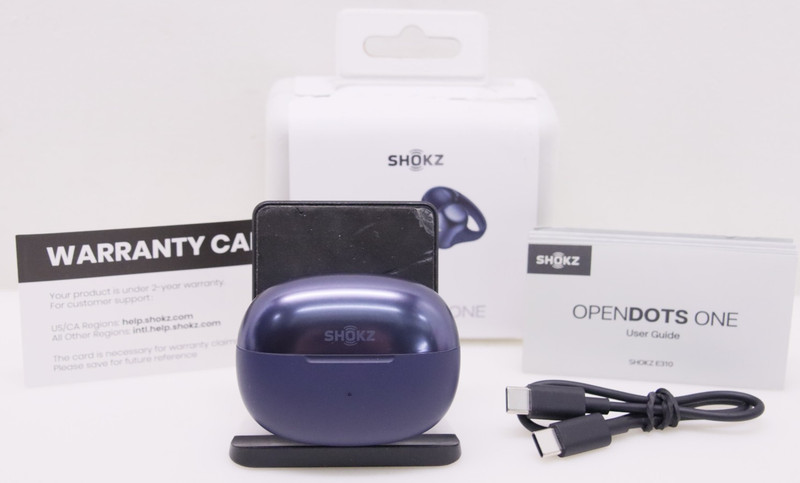 Shokz – OpenDots ONE Open-Ear True Wireless Earbuds – Blue E310 – TESTED