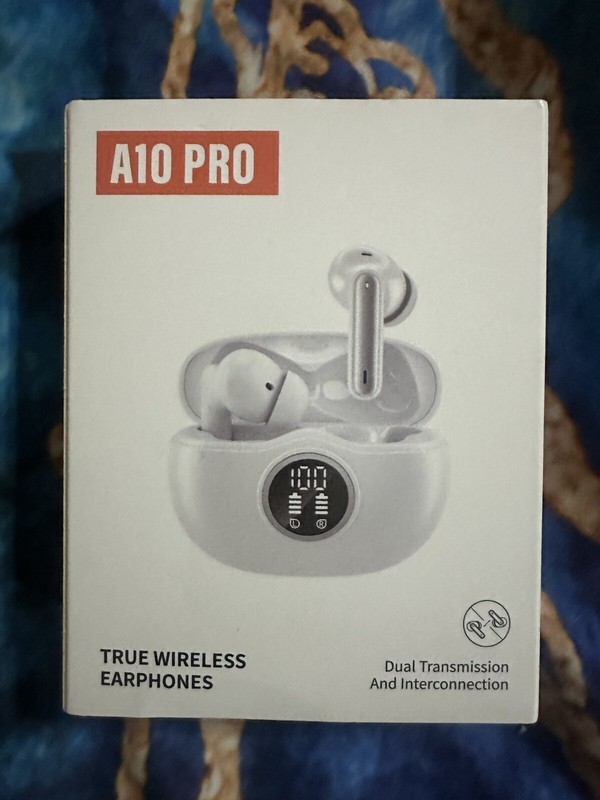 A10 PRO true wireless earphones 5.3 Headphones 40 Hours Play LED display Bud NEW