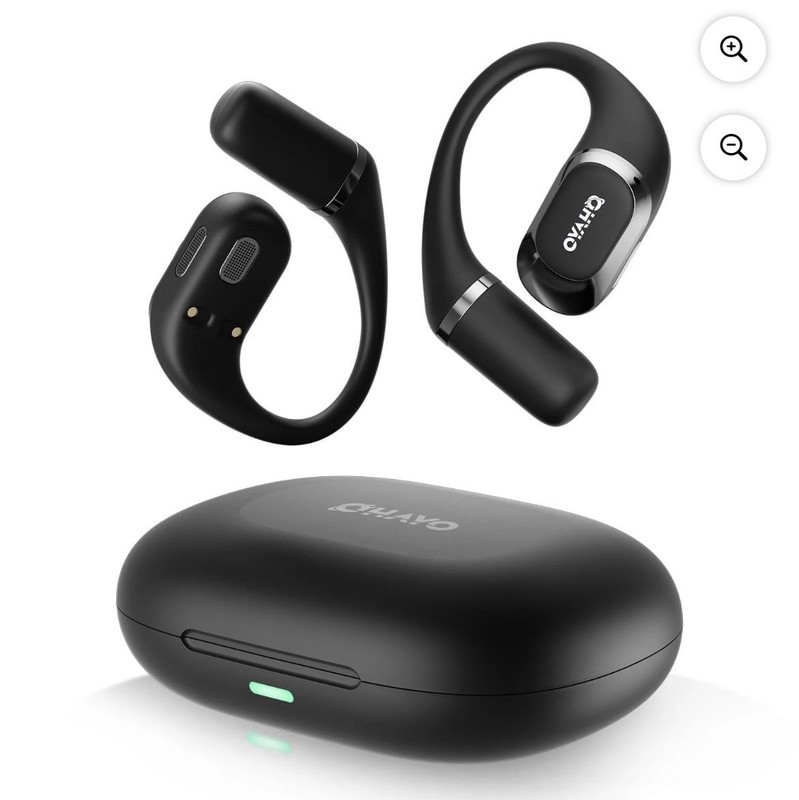 Open-Ear Bluetooth Wireless Earbuds with Ergonomic Earhook Touch Control New