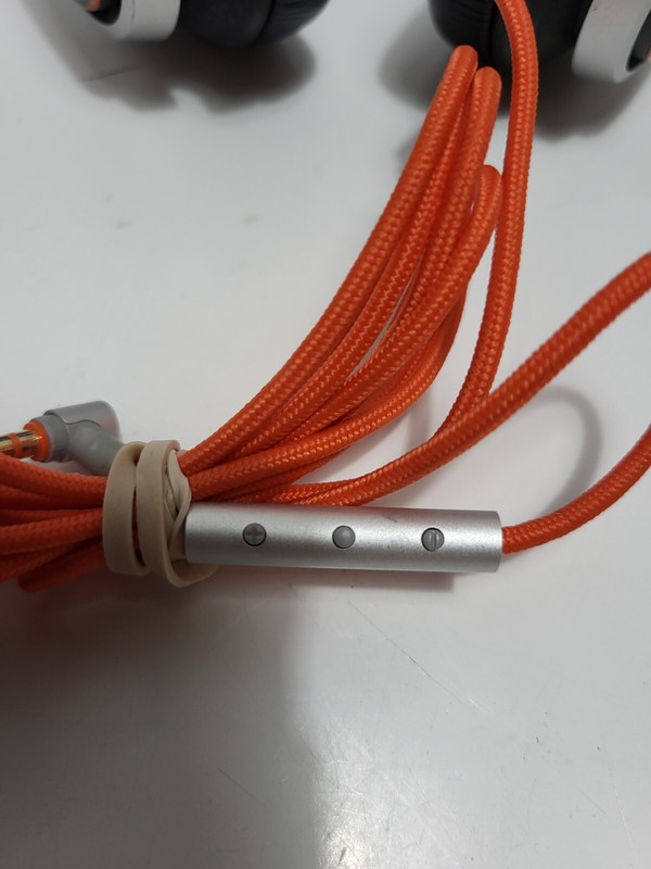 Jabra Copenhagen Wired Headphones Black/Silver/Orange Working Nice Condition gallery