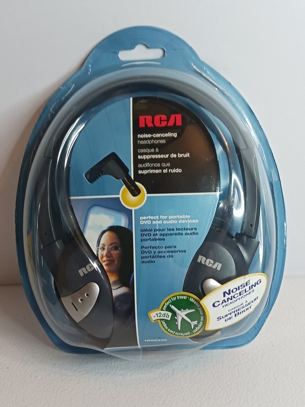 RCA Noise-cancelling Headphones HPNC250 Vintage New In Box