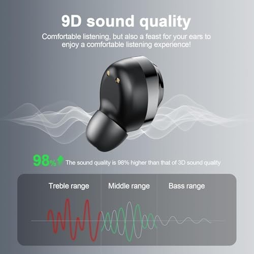 Wireless Earbuds, Bluetooth 5.4 Headphones in Ear with Mic HiFi Stereo Noise gallery