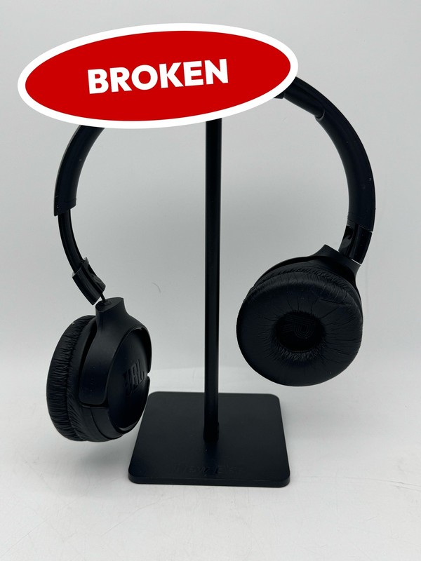 (BROKEN) JBL Tune 520BT Wireless On-Ear JBLT520BTBLKAM BT 5.3 Pure Bass