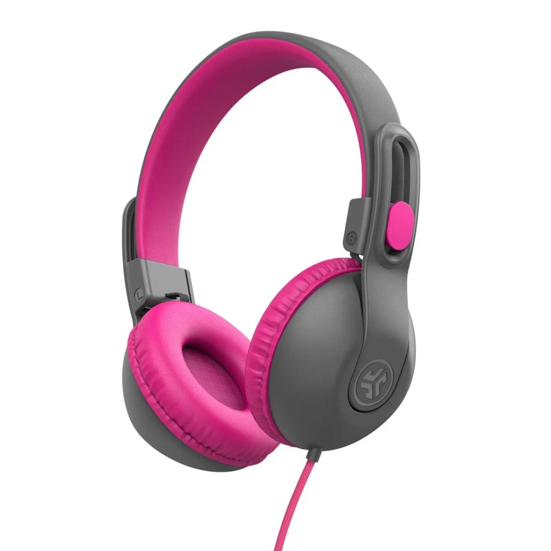 JLab JBuddies Studio 2 Kids Wired Headphones, Volume Limiter, Foldable, Adjustab