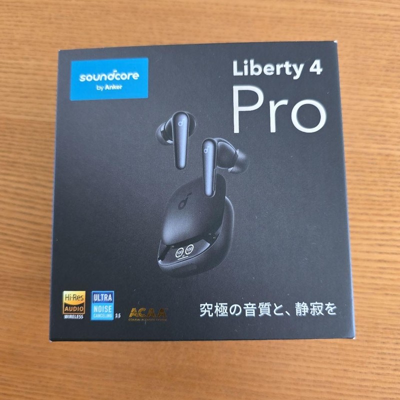 Anker Soundcore Liberty 4 Pro Wireless Earbuds Black Noise Cancelling PSE