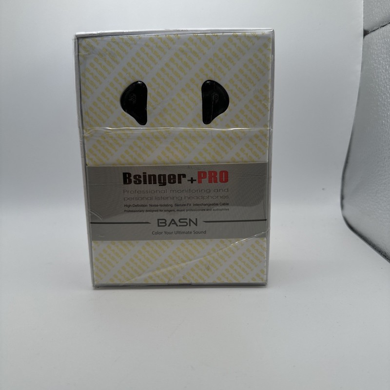 BASN Bsinger PRO In-Ear Monitor Headphones for Musicians Dynamic Driver Noise Is