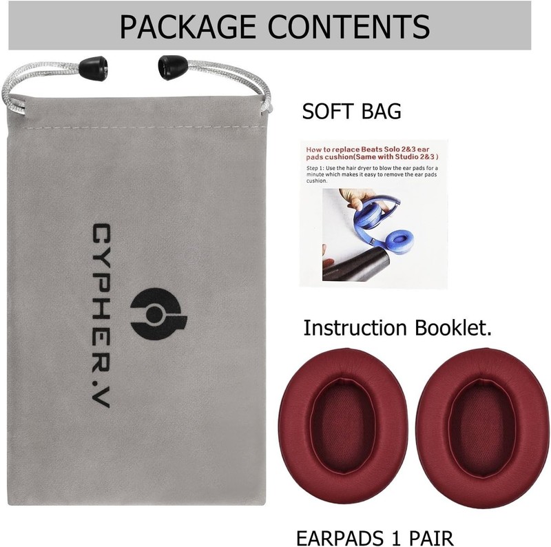 Soft Leather Earpad Cushion for Beats Studio Headphones gallery
