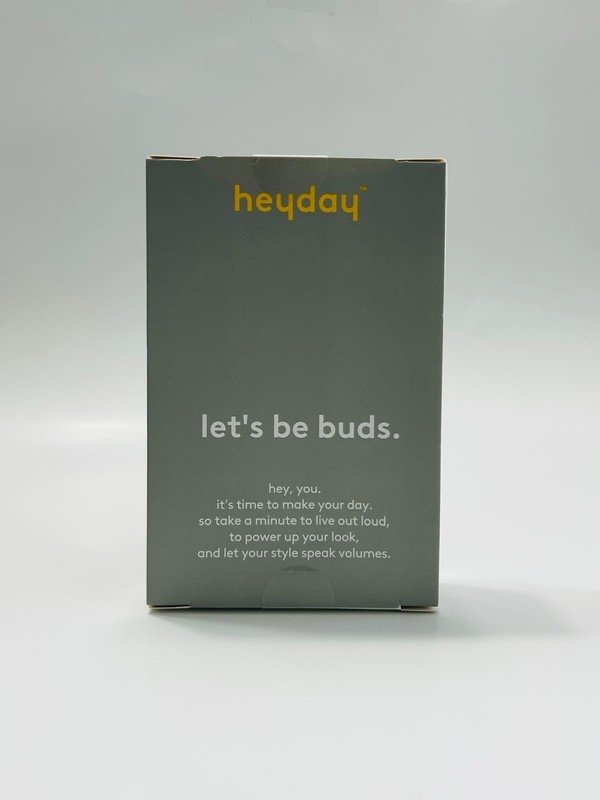 heyday Wired In-Ear Earbuds 3.5mm Jack On-Cable Mic In-Line Control Green gallery