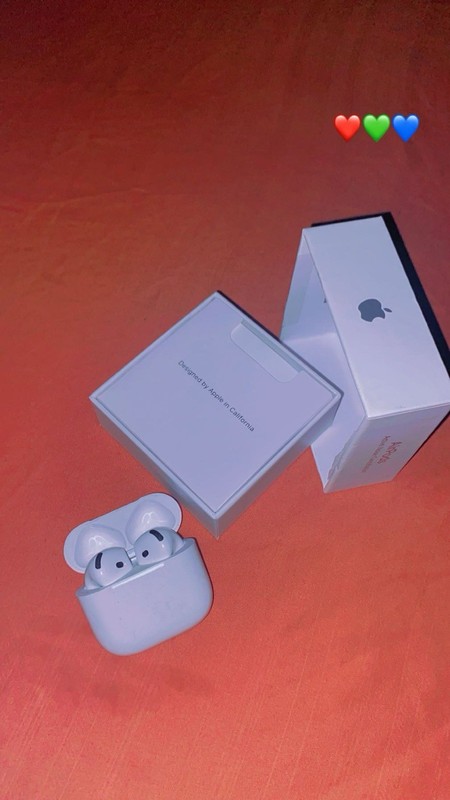 Apple AirPods 4 Active Noise Cancellation Wireless In-Ear Earbuds w/Case White