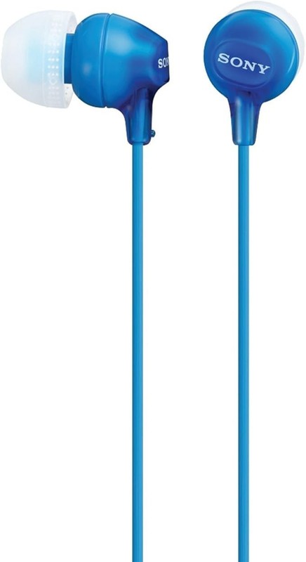 Sony MDREX15LP In-Ear Earbud Headphones – Blue