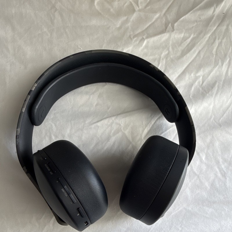 PlayStation Sony A500 Over-Ear Bluetooth Wireless Headphones Gray/Black Camo