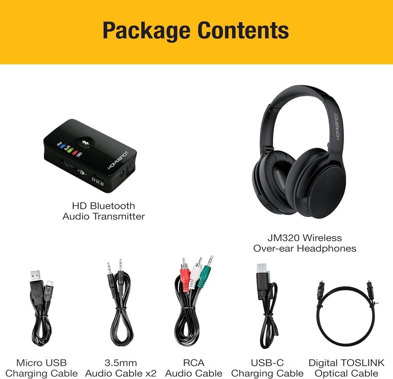 aptX Low Latency Over-Ear Headphones for Lag-Free TV Watching Experience gallery