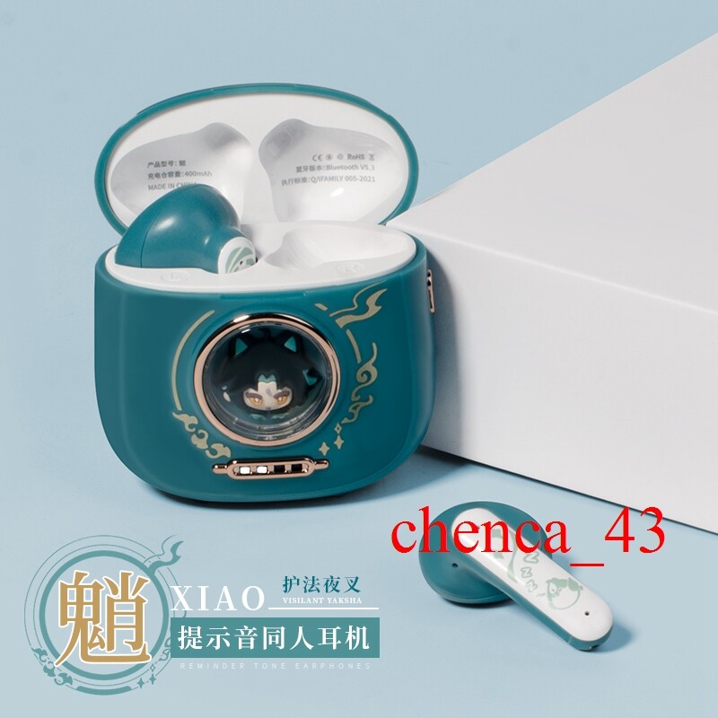 1PC Genshin Impact Balladeer Wireless Bluetooth Earphone Earbud Denoise Headset gallery
