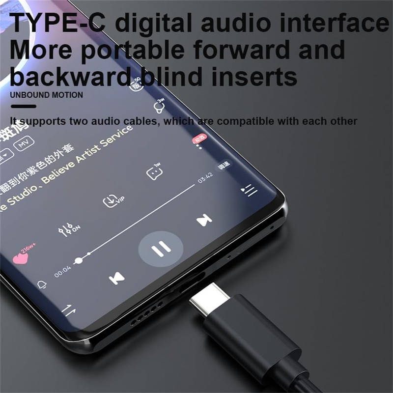 Wired Bone Conduction Bluetooth Headphones with 3.5Mm/Typec Wires,Open-Ear Bl... gallery