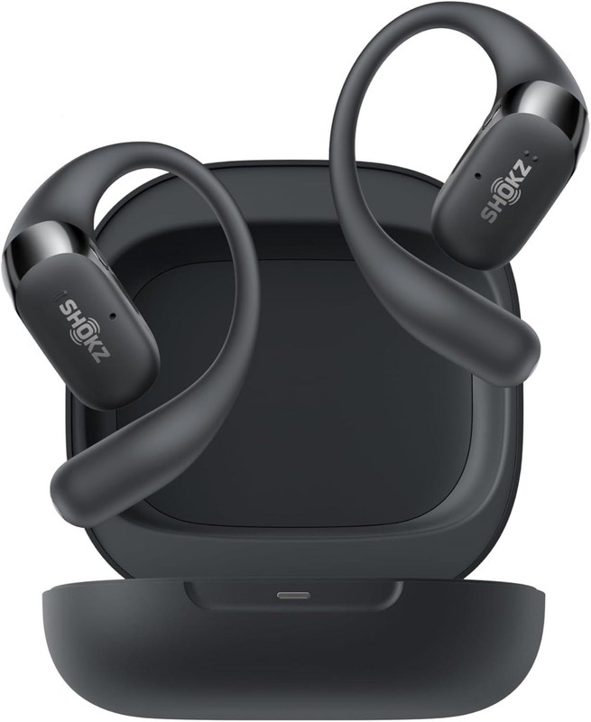 SHOKZ OpenFit 2 Wireless Open-Ear Headphones | T920 | Black Excellent Condition