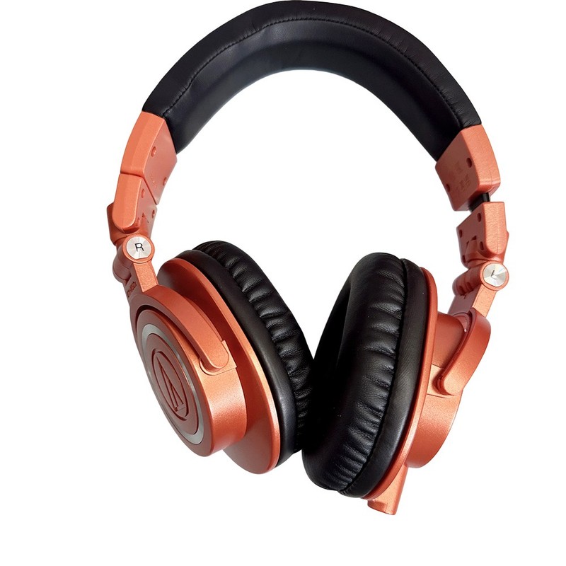 NEW Audio-Technica ATH-M50X Professional Over Ear Headphones - Orange gallery
