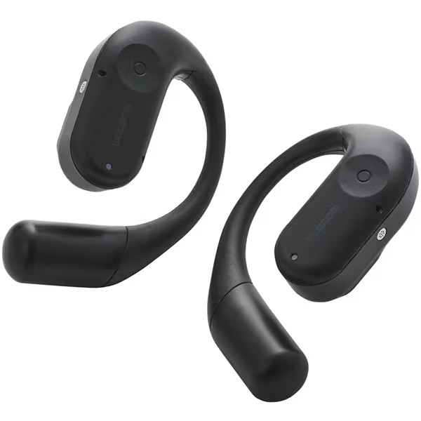 ELECOM True Wireless Earbuds Open-Ear Bluetooth Black LBT-OWS02BK TI