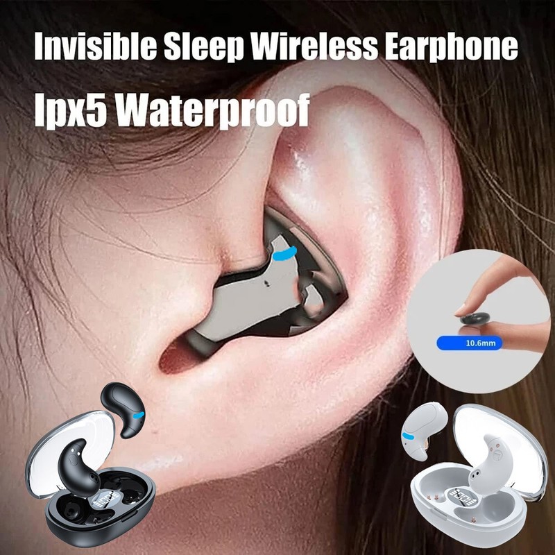 Micro Invisibles Audifonos Bluetooth Inalambricos Para Dormir Ducha Auriculares gallery