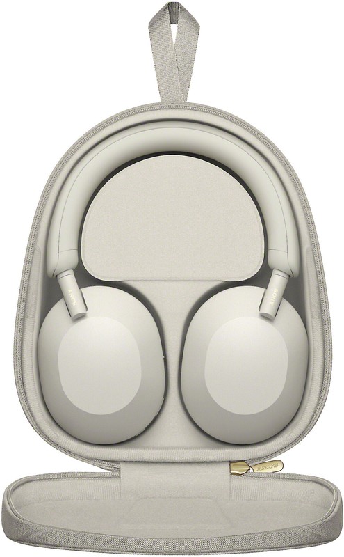 Sony WH1000-XM5/S wireless noise cancelling headphones (silver) gallery