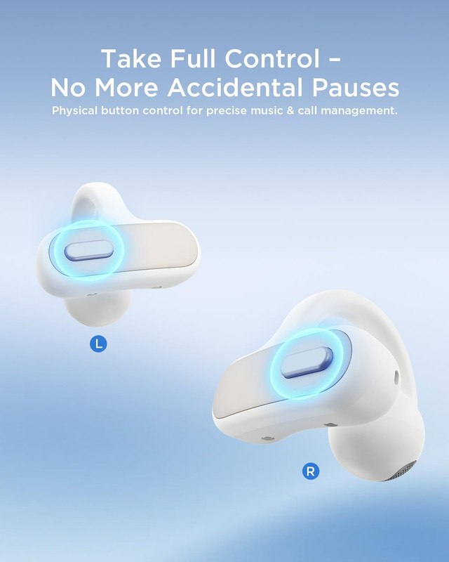 TALIX Open Ear Clip-On Earbuds X8 with AI ENC & Powerful Bass, Wireless Bluetoot gallery