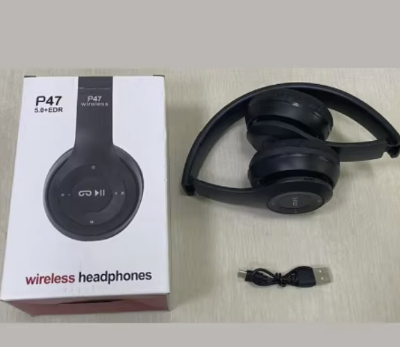Wireless Closed-Back Over-Ear Wired Headphones New Hand free/wired Headphones 4 gallery