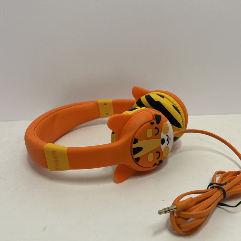 Kidrox Tiger-Ear Kids Headphones Boys/Girls – 85dB Volume Limited, Cute Design