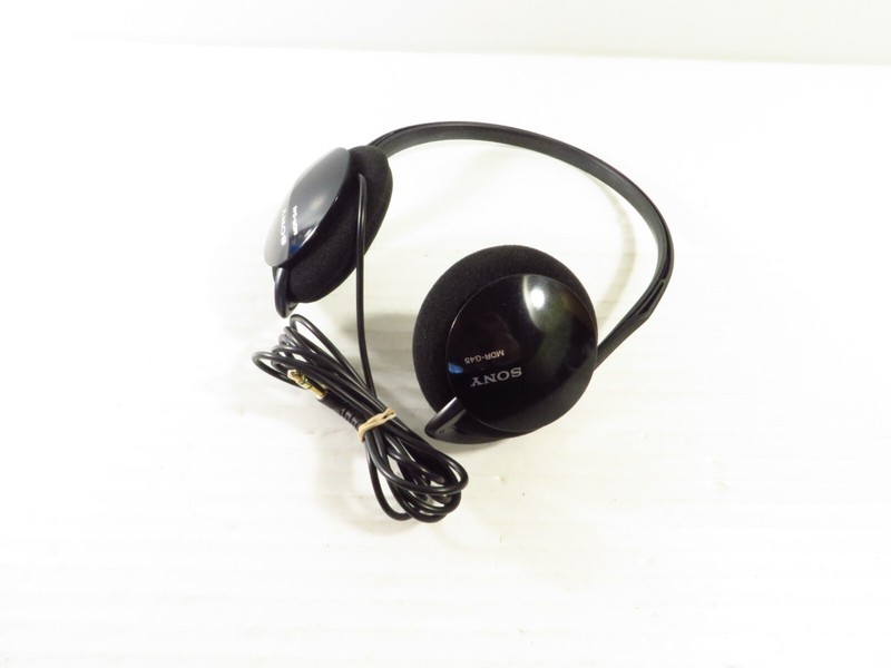 RARE! Sony MDR G45 Stereo Walkman Behind the Neck Lightweight Headphones, TESTED