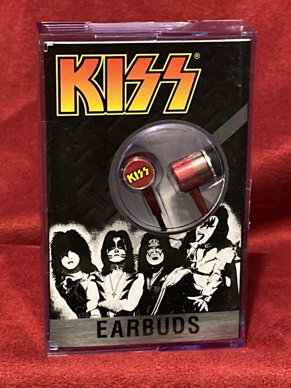 2012 KISS Band Earbuds Section 8 Stereo Sound Headphones NEW Sealed