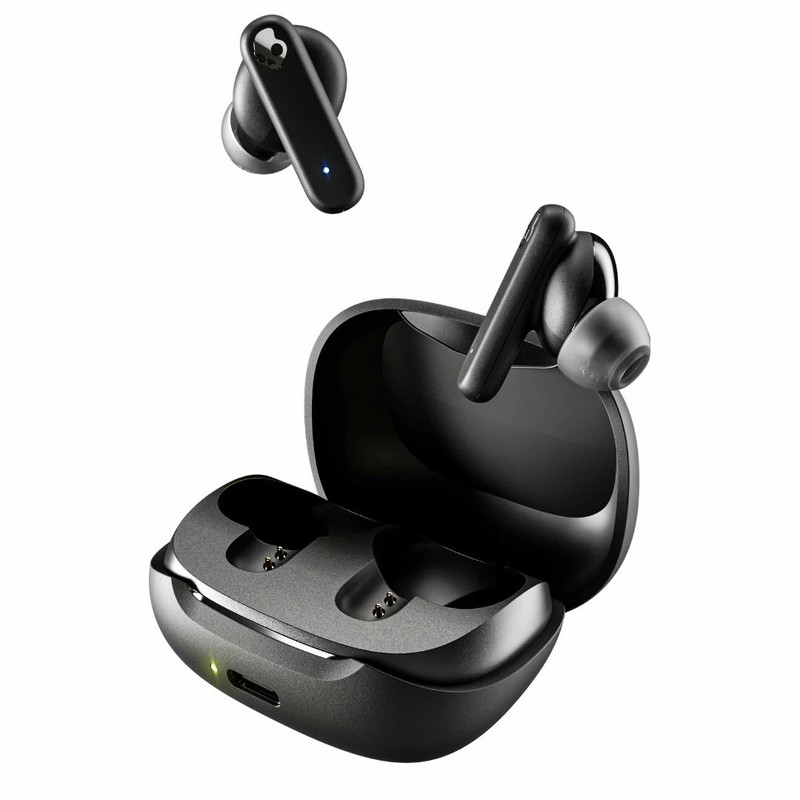 Skullcandy smoke buds Wireless Bluetooth In-Ear Earbuds Black Water Resistant