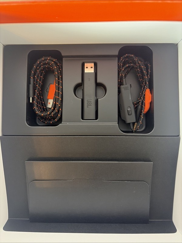 JBL Quantum 600 Wireless Over-Ear Gaming Headset with Microphone and RGB - Black gallery