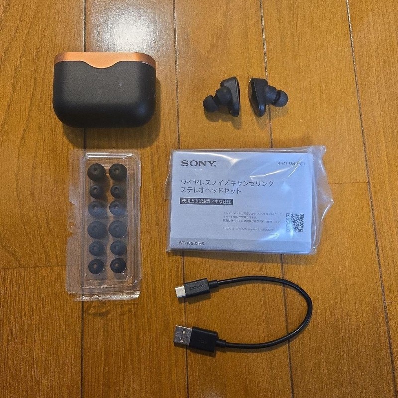 Sony WF-1000XM3 WF1000XM3 Wireless Noise Canceling Stereo Set Headphones Black gallery